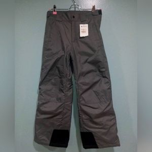 Grey Columbia Snow Pants Sz 10/12 NWT